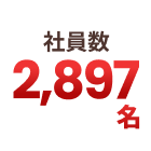 社員数2,897名