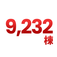 9,232棟