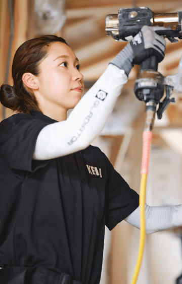 2020年入社 女性大工