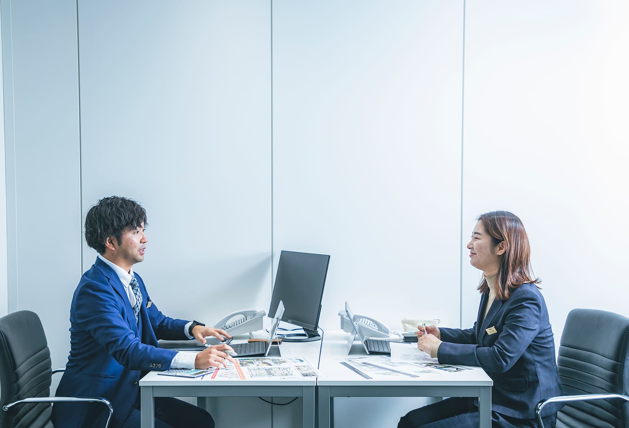 法人営業：野口貴央ｘ小田光希