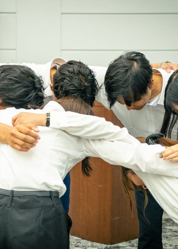 不動産インターンシップ参加者の様子